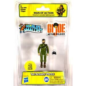 Super Impulse Ltd Worlds Smallest GI JOE Action Soldier, New, See Pics/Descr.